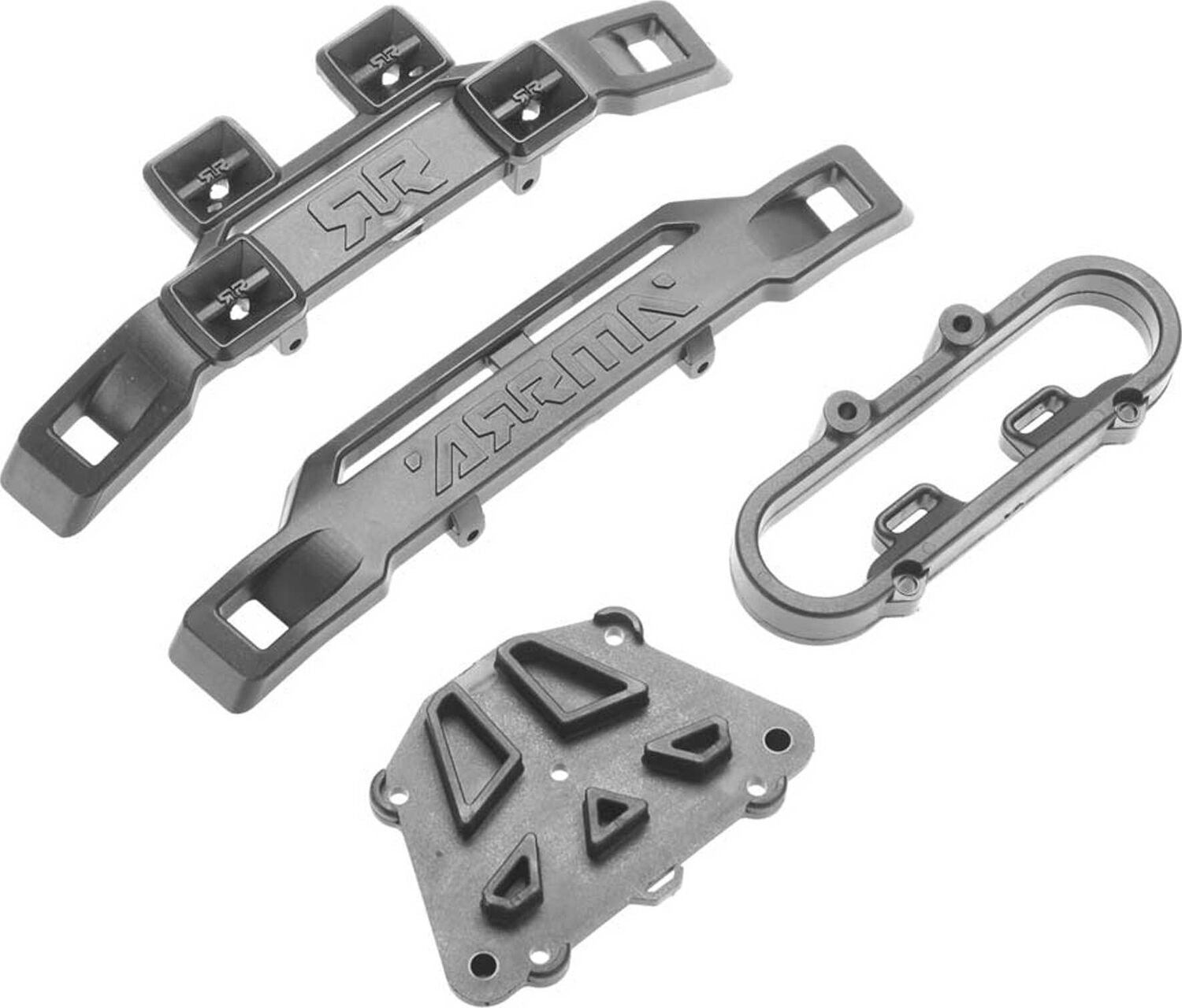 Front Rear Bumper Set: Nero